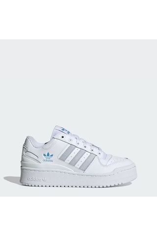 Ftwwht/halblu/ltblue Adidas Kadın Basketbol Ayakkabı Forum Bold Stripes Id1283 Null Beyaz