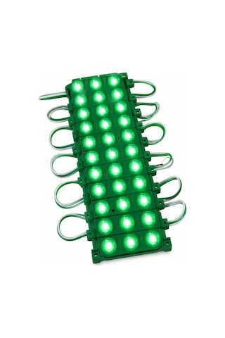 Nyf Benmax 12v Parmak Lamba Modül Led 3 Lü Yeşil 10 Lu Bx12 056