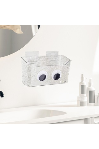 Suntek Duş Depolama Sepeti Ağır Hizmet Banyo Büyük-gözlü