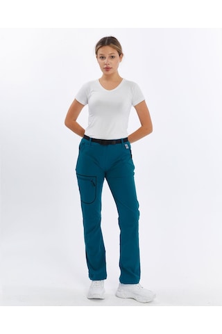 Mapamyumco Quick Dry Kadın Trekking Pantolon-mavi Mavi