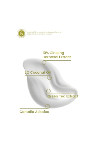 Cosmogenesis Labs %10 Ginseng Krem Maske 50ml - Durulanan Yüz Maskesi Yenileyici Bariyer Güçlendirici ve Onarıcı Vegan