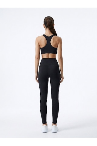 LTB Yüksek Bel Basic Spor Siyah Tayt