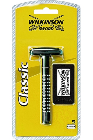 4 Adet Wilkinson Classic Makine + Yedek Bıçak 5'li