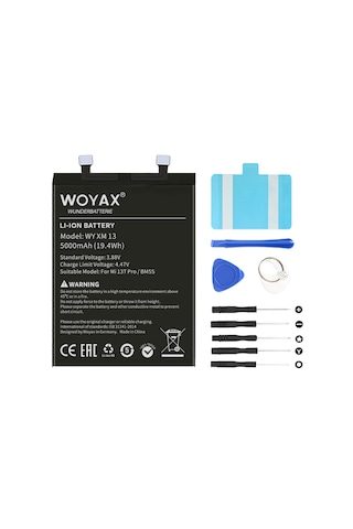 Woyax By Deji Xiaomi Mi 13t Pro Mucize Batarya