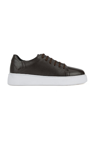 Ziya Erkek Hakiki Deri Sneaker 161423z514 Kahve 161423z514 300 40