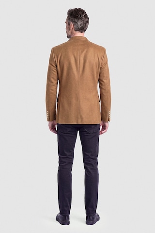 Bisse Camel Süet Dokulu Düğmeli Blazer Ceket Pck26k26203 D20