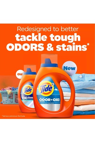 Tide Ultra Odor+oxi Sıvı Çamaşır Deterjanı 94 Yıkama 3.9lt Diğer