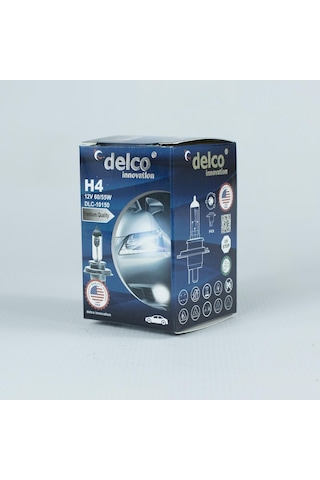 Delco U.s.a H4 +%30 Fazla Işık 12 Volt H4 43t Far Ampulü 60/55w