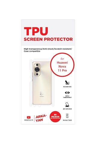 Huawei Nova 11 Pro Arka Ve Yan Kaplama Hd Film