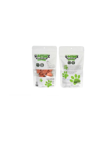 Petimix Freeze Dry Dana Yürek Barf Köpek Ödül Maması 40 G