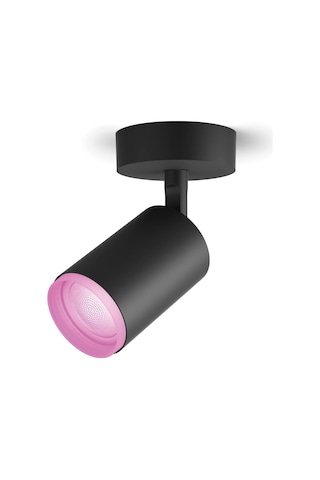 Philips Hue Fugato Single Spot Lamba, Akıllı Led Ampul Ile, Siyah Diğer