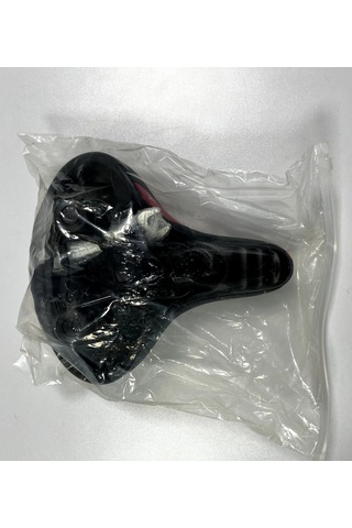 Yifomall Yeni Tip Büyük Dizaynlı Bisiklet Oturagi, Dağ Bisikleti Koltuğu + Kurulum Aleti Seti, Siyah-kırmızı Renkli Pu+köpük Malzeme Çok Renkli