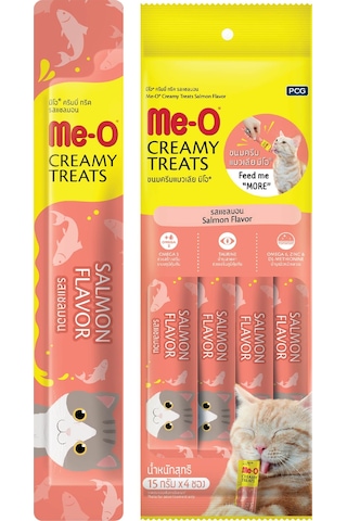 Me-o Creamy Kedi Ödül Maması Somon Balığı 15 Gr Me-o Creamy Kedi Ödül Maması Somon Balığı 15 Gr