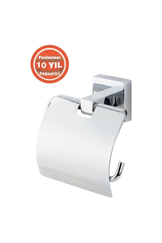 Çelik Banyo Paslanmaz Pirinç Tamay Tuvalet Kağıtlık Krom