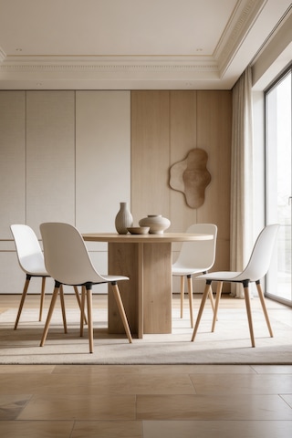 Harmony Sora Oval Masa 90x75x90 Cm Cadiz Sadece Masa - Modern Tasarım Kahverengi