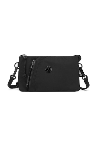 Smart Bags Siyah Ultra Hafif Kumaş Günlük Küçük Boy Kadın Telefon Para Ve Kart Çantası