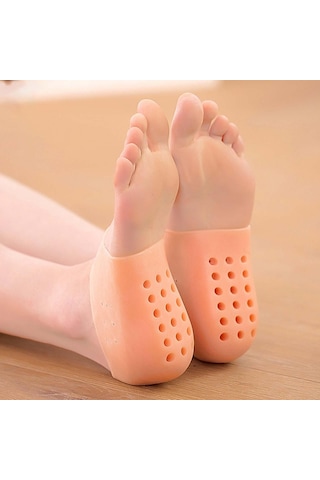 Dolıty 2x Yükseklik Arttırıcı Jel Kollu Yumuşak Silikon 5.0cm