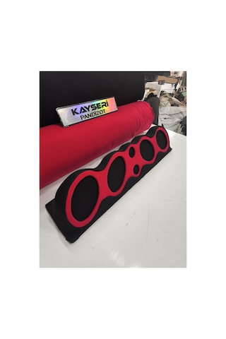 Kayseri Pandizot Oval Üniversal Pandizot Dik Cadde Tipi Kırmızı Çerçeveli 4 Oval 2 Tiz Polyesterli Elyaflı 115 Cm Uzunluk 28cm Yükseklik 25 Cm Genişlik