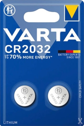 Alman Malı Varta Cr2016 Araba Anahtarı, Pili