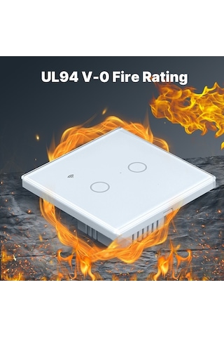 Trendooze Zamanlama Yangın Wifi Uzaktan Uygulama Tuya Tek Sıfır Sesli Evrensel Dokunmatik Anahtarı Anahtar Anahtar Akıllı Akıllı 1-gang Rl 1-gang