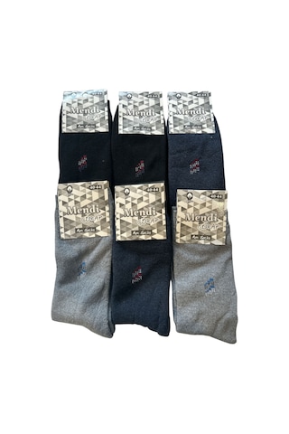 6'li Ekonomik Paket Kaliteli Havlu Kalın Kışlık Çorap Karışık Renk