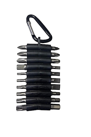 22 Parça Karabinalı Bits Set