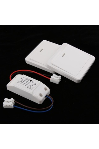 Homyl Tek Kanallı Ac85-260v 433.92mhz Rf Kablosuz Anahtar Tarif Edildiği Gibi