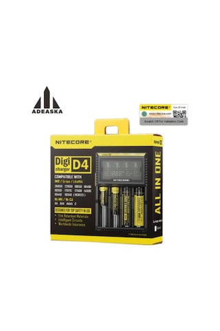 Nitecore D4 Pil Şarj Cihazı