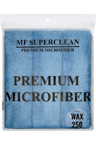 Mikrofiber Cila Bezi Lazer Kesim 3'Lü Paket - 250 Gsm