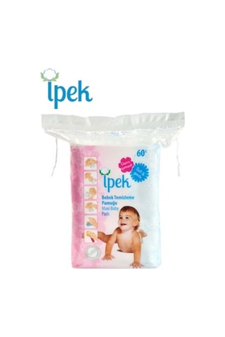 Ipek Bebek Temizleme Pamuğu 720 Adet (12 X 60)