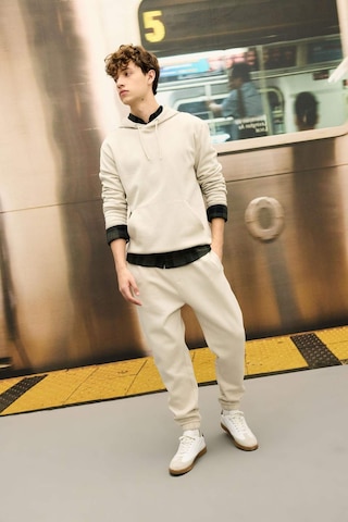 DeFacto Regular Fit Eşofman Altı Cepli Beli Bağcıklı Lastikli Paça B6155AX24AUBG766 Bej