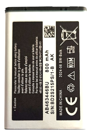 Samsung Galaxy 1205 B310 E250 Uyumlu Batarya Pil