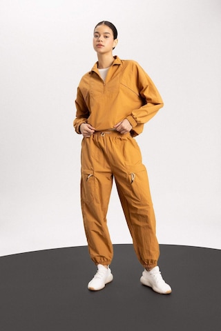 DeFactoFit Sporcu Jogger Eşofman Altı Loose Fit Cepli Beli Paçası Lastikli Standart Boy B4214AX24SPBN173