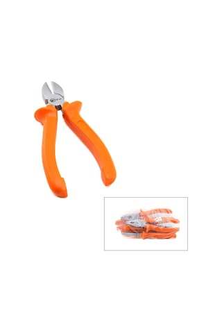 Azm Yan Keski 6 İnç 160 Mm - Cr-v Turuncu Saplı- 6'li Paket