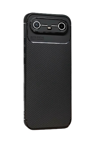 Newface - 551 - Tecno Spark Slim 5g Auto Focus Karbon Kapak - Glblseme - - Siyah