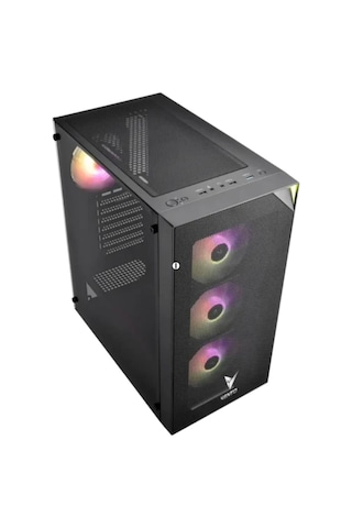 Vento Vg3400s Temperli Cam Rgb Atx Bilgisayar Kasası