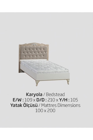 Karyola Urlu COUNTRY Model Hard suntalem Kalite Yüksek ayak İtinalı paket kargo Kutu sevk El Yapım