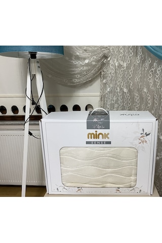 Sense 521 Fildişi Battaniye Tek Kişilik