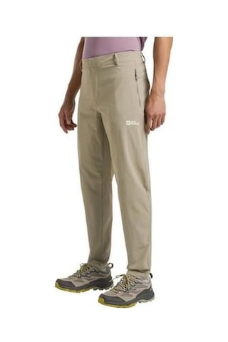 Jack Wolfskin A63924-4030 Hikeout Pants M Erkek Outdoor Pantolon Taş