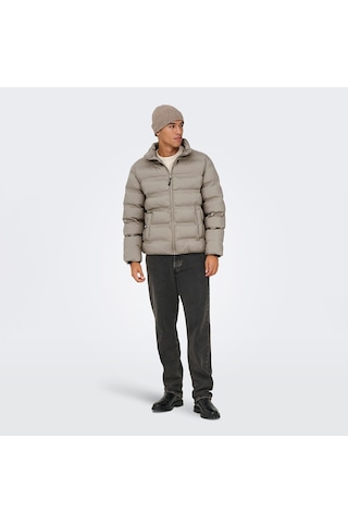 Only & Sons Union Seamless Life Erkek Bej Mont 22034834-dte Krem
