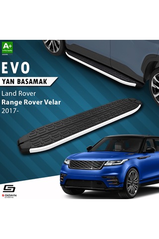 S-dizayn Land Rover Range Rover Velar Evo Aluminyum Yan Basamak 193 Cm 2017 Üzeri