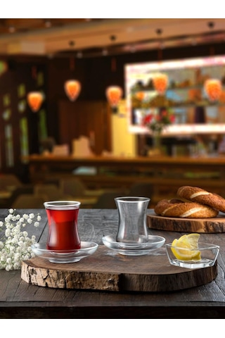 Paşabahçe Üsküdar Çay Takımı 12 Parça