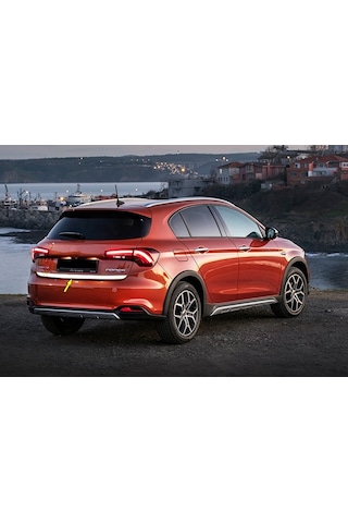 Fiat Egea Cross Krom Bagaj Alt Çıta Paslanmaz Çelik
