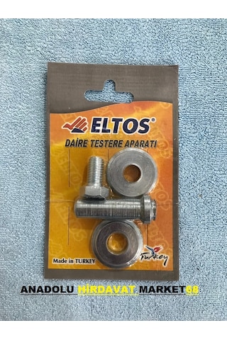 Eltos Matkap Aparatı Daire Testere Takma Aparatı Vidalı