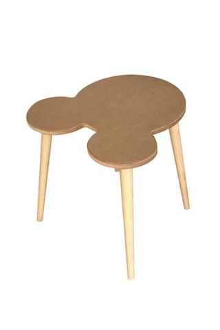 Boyanabilir Ahşap Mdf Mickey Mouse Çocuk Oyun Aktivite Masası
