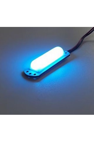 Ayge Su Geçirmez Marine Yat Tekne Karavan 12V DC / 9 CM (MAVİ)