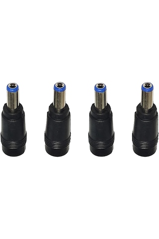 5 Adet Dc Power Jack Adaptör Çevirici 5.5x2.5 Mm Dişi - 5.5x2.1 Mm Erkek Dönüştürücü D Harf Kodlu