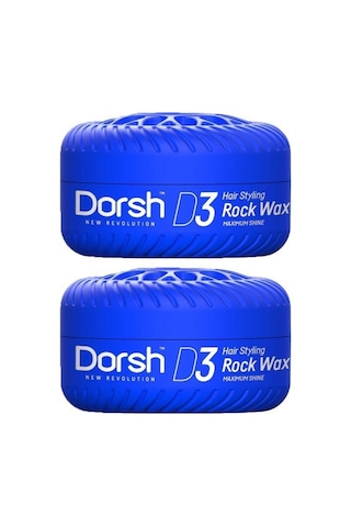 Dorsh Saç Şekillendirici Wax Rock Wax D3 150 Ml 2 Adet