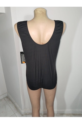 Battal Yüzücü Mayo Siyah