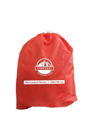 Mekanizmalı Cibinlikli Kamp Hamak Seti 240x140 Kırmızı